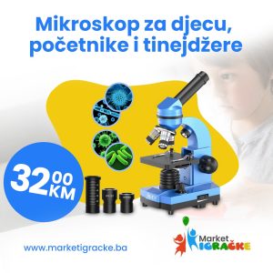 Mikroskop za djecu, početnike i tinejdžere