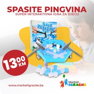 Spasite pingvina super interaktivna igra za djecu