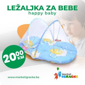 Ležaljka za bebe Happy baby