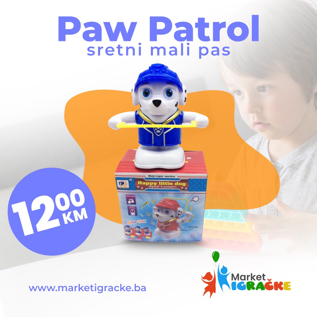 Paw Patrol sretni mali pas