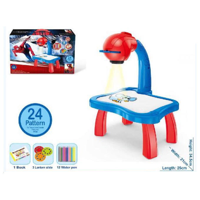 Dječji stol za crtanje s projektorom - Image 2