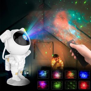 Osvajajte Svemir Svojom Maštom: Astronaut Igračka, Zvučnik i Projektor u Jednom